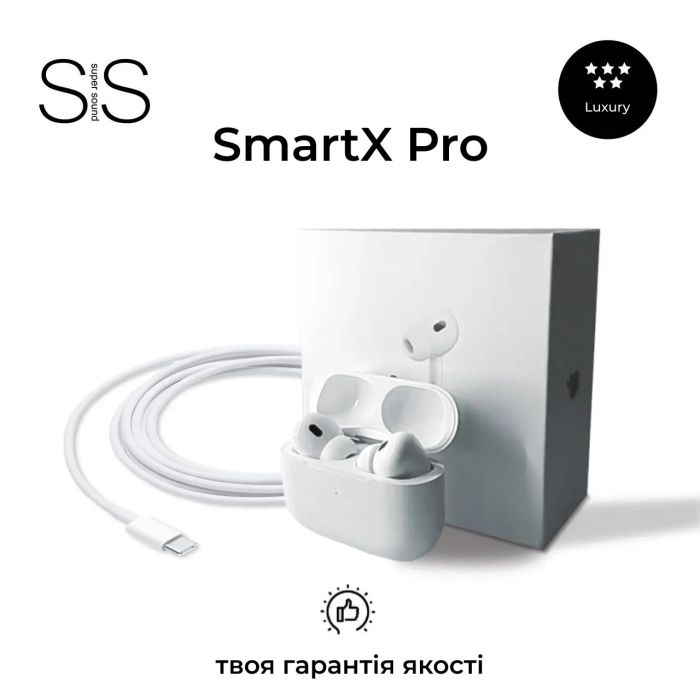 Бездротові навушники SmartX Pro Luxury Bluetooth з шумозаглушенням