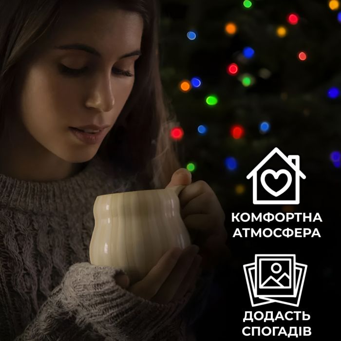 Гірлянда нитка 22м на 500 LED лампочок світлодіодна прозорий провід 8 режимів роботи