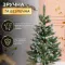 Ялинка штучна сосна 130 см зелена з білими кінчиками (CT-QUN15)