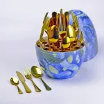 Набір столових приладів із підставкою HP78812 (HP78812)