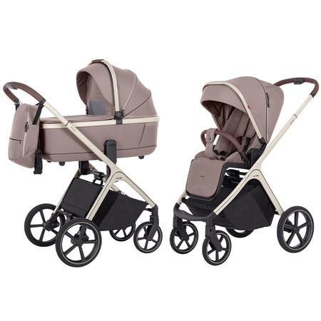 Коляска універсальна CARRELLO Vector CRL-6550 2в1 Rock Beige /1/ - зображення 1