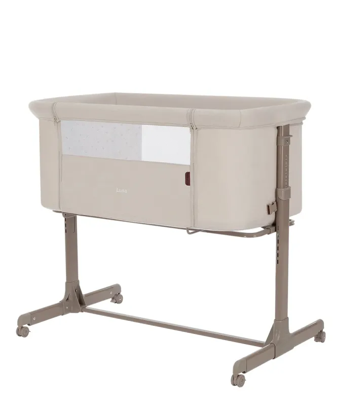 Дитяче ліжечко CARRELLO Luna CRL-16501 Silk Beige - зображення 1