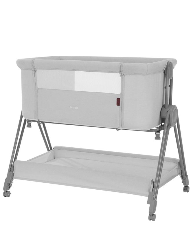 Дитяче ліжечко CARRELLO Gracia CRL-16502 Cool Grey - зображення 1