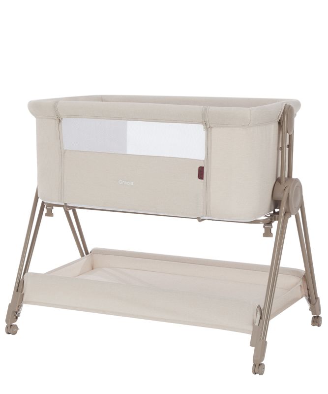 Дитяче ліжечко CARRELLO Gracia CRL-16502 Linen Beige - зображення 1