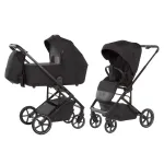 Коляска універсальна CARRELLO Alfa CRL-6522 (2in1) Rock Black