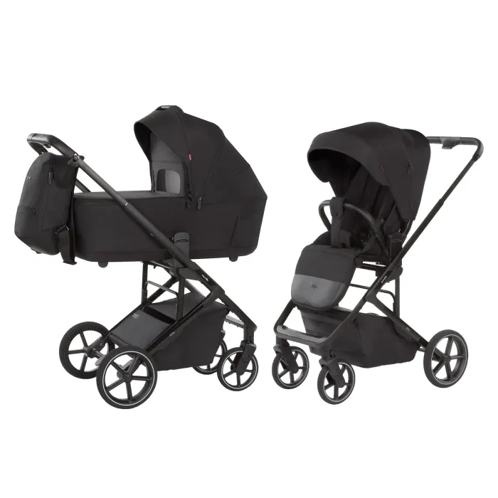 Коляска універсальна CARRELLO Alfa CRL-6522 (2in1) Rock Black - изображение 1