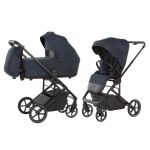 Коляска універсальна CARRELLO Alfa CRL-6522 (2in1) Denim Blue