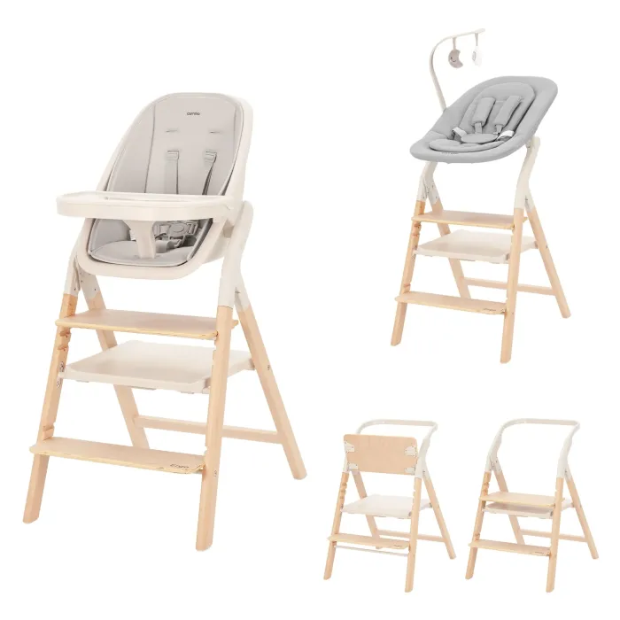 Стілець для годування CARRELLO Ergo CRL-16701 Linen Beige /1/ MOQ - зображення 1
