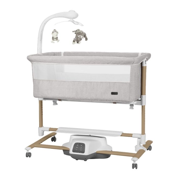 Дитяче ліжечко-гойдалка CARRELLO Bloom CRL-10304 Silk Beige - зображення 1