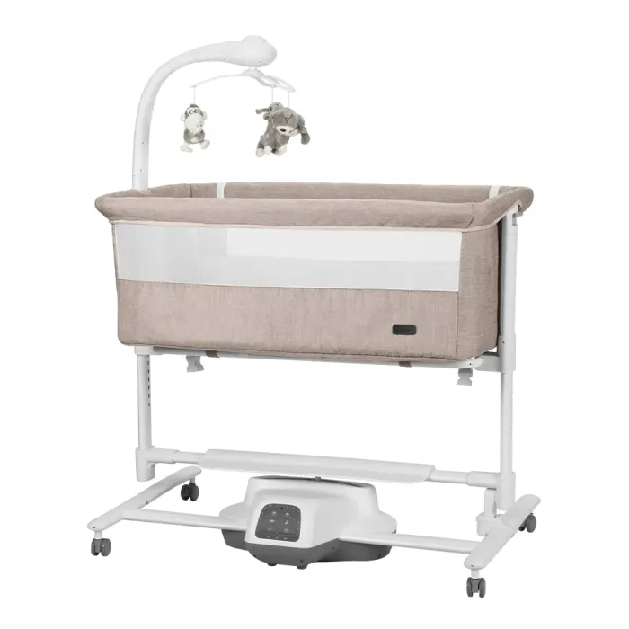 Дитяче ліжечко-гойдалка CARRELLO Bloom CRL-10304 Cream Beige - изображение 1