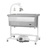 Дитяче ліжечко-гойдалка CARRELLO Bloom CRL-10304 Anchor Grey