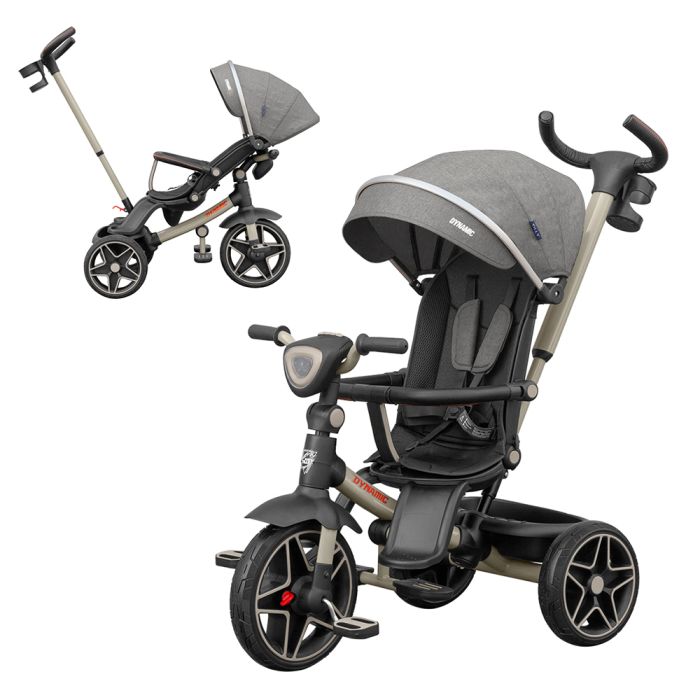 Велосипед триколісний TILLY DYNAMIC T-3810 GREY - зображення 1