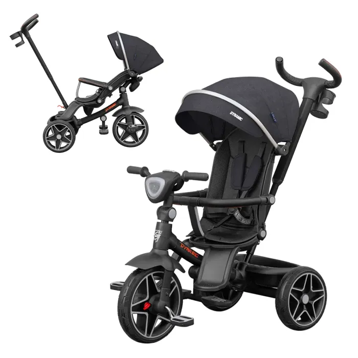 Велосипед триколісний TILLY DYNAMIC T-3810 BLACK - изображение 1