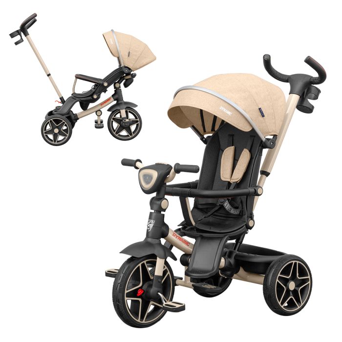 Велосипед триколісний TILLY DYNAMIC T-3810 BEIGE - зображення 1