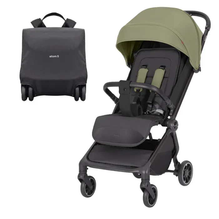 Прогулянкова коляска CARRELLO Atom S CRL-5526 Antique Green /1/ - изображение 1
