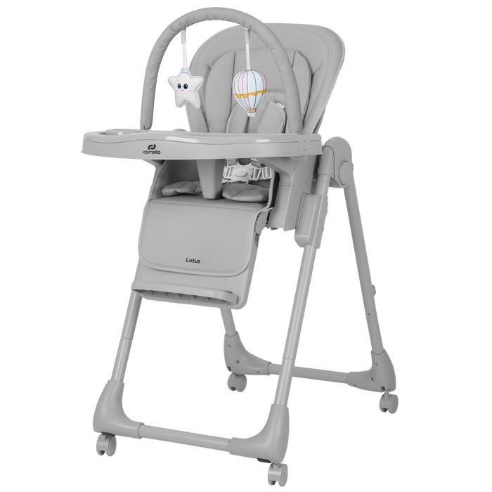 Стілець для годування CARRELLO Lotus CRL-12101 Alba Grey - зображення 1