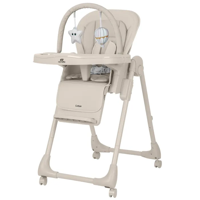 Стілець для годування CARRELLO Lotus CRL-12101 Dune Beige - изображение 1