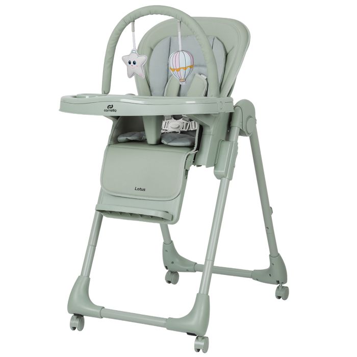 Стілець для годування CARRELLO Lotus CRL-12101 Noa Green - зображення 1