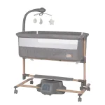 Дитяче ліжечко-гойдалка CARRELLO Bloom CRL-10304 Eos Grey