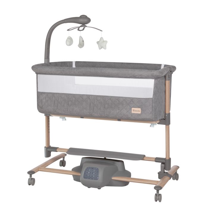 Дитяче ліжечко-гойдалка CARRELLO Bloom CRL-10304 Eos Grey - зображення 1