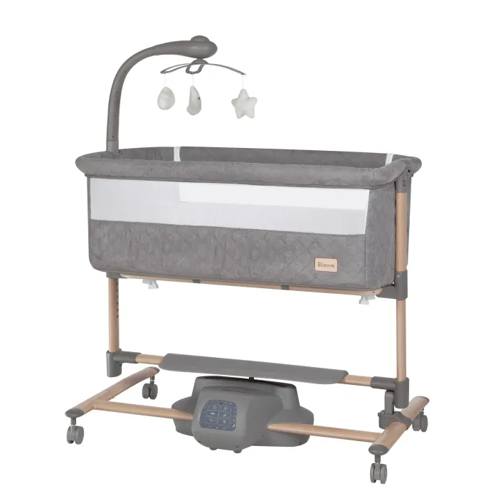 Дитяче ліжечко-гойдалка CARRELLO Bloom CRL-10304 Eos Grey - изображение 1