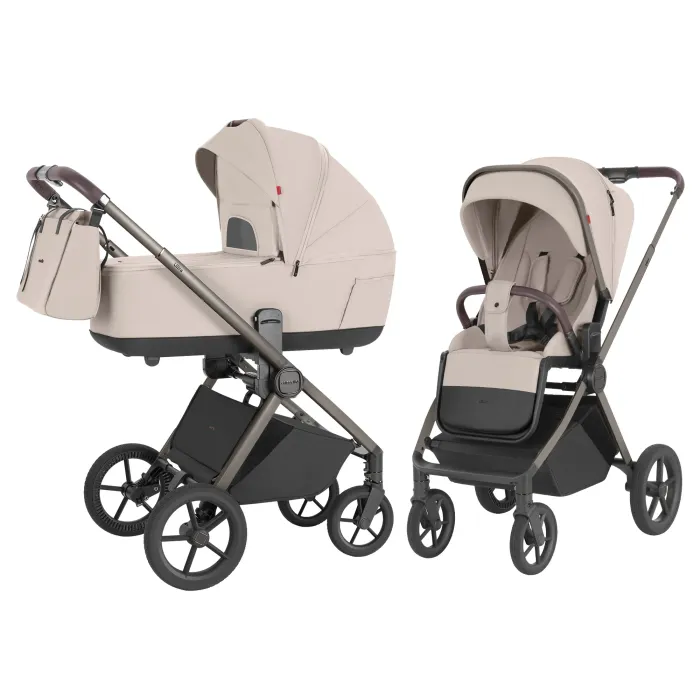 Коляска універсальна CARRELLO Ultra CRL-6527 2в1 Maple Beige (Color Frame) - изображение 1
