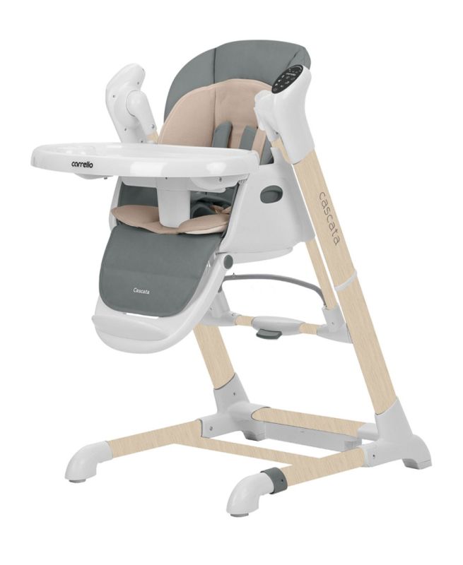 Стілець-гойдалка CARRELLO Cascata CRL-10303 Space Grey Wooden - зображення 1