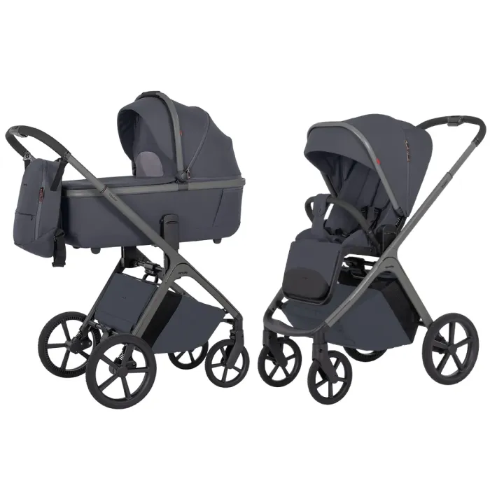 Коляска універсальна CARRELLO Vector CRL-6550 2в1 Plum Grey - зображення 1