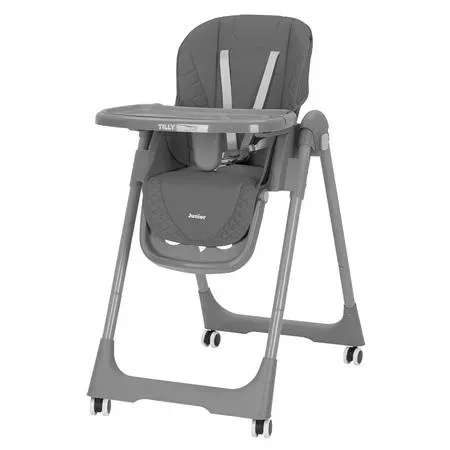 Стілець для годування CARRELLO Junior CRL-1412 Dark Grey - изображение 1