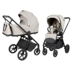 Коляска універсальна CARRELLO Ultra CRL-6556 2в1 Milk Grey