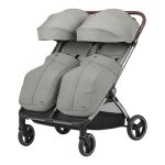 Прогулянкова коляска двомісна CARRELLO Link CRL-6533 Cliff Grey