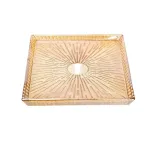 Блюдо для закусок скляне 24,5*20,5*2 см прямокутне HP-YH-54 (HP-YH-54)