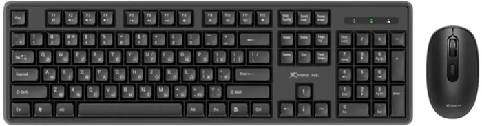 Комплект мышка и клавиатура беспроводной XTRIKE ME MK-307 UA Wireless - изображение 1