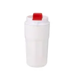 Термос металевий 450 мл термокухоль із нержавіючої сталі до 12 годин Білий (HP153W)