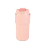Термос металевий 450 мл термокухоль із нержавіючої сталі до 12 годин Рожевий (HP153P)