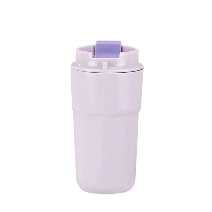 Термос металлический 450 мл термокружка из нержавеющей стали до 12 часов (HP153V) - изображение 1