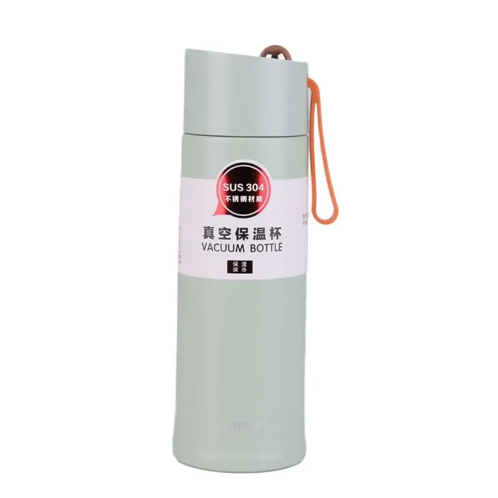 Термос металлический 450 мл из нержавеющей стали, изолированный до 12 часов (YLS80157OL) - изображение 1