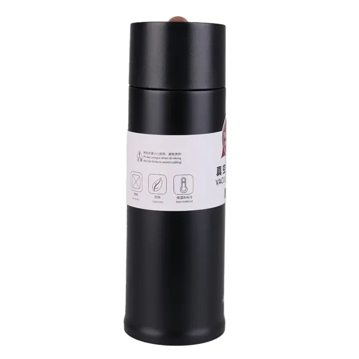 Термос металлический 450мл из нержавеющей стали, изолированный до 12 часов. (YLS80157B) - изображение 3