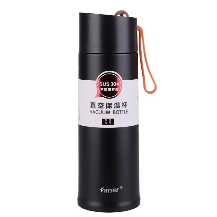 Термос металлический 450мл из нержавеющей стали, изолированный до 12 часов. (YLS80157B) - изображение 2