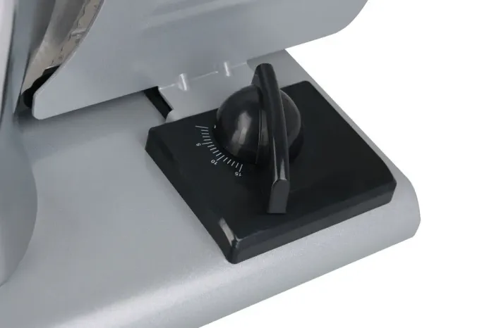 Слайсер мясорезка хлеборезка из нержавеющей стали 1 скорость 500 Вт Sokany SK-446 (SK446SS) - изображение 5