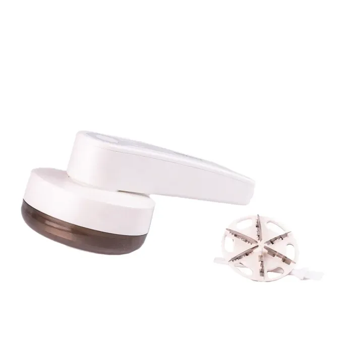 Машинка для стрижки ковтунців електрична, тример для чищення одягу ручного SOKANY SK-855 (SK855W) - зображення 3