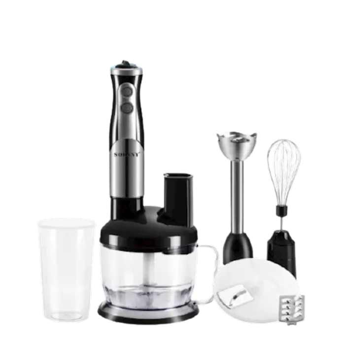 Блендер занурювальний ручний 8в1 полегшений 700 Вт 2 режими швидкості Sokany SK-5011-8 (SK50118) - зображення 1