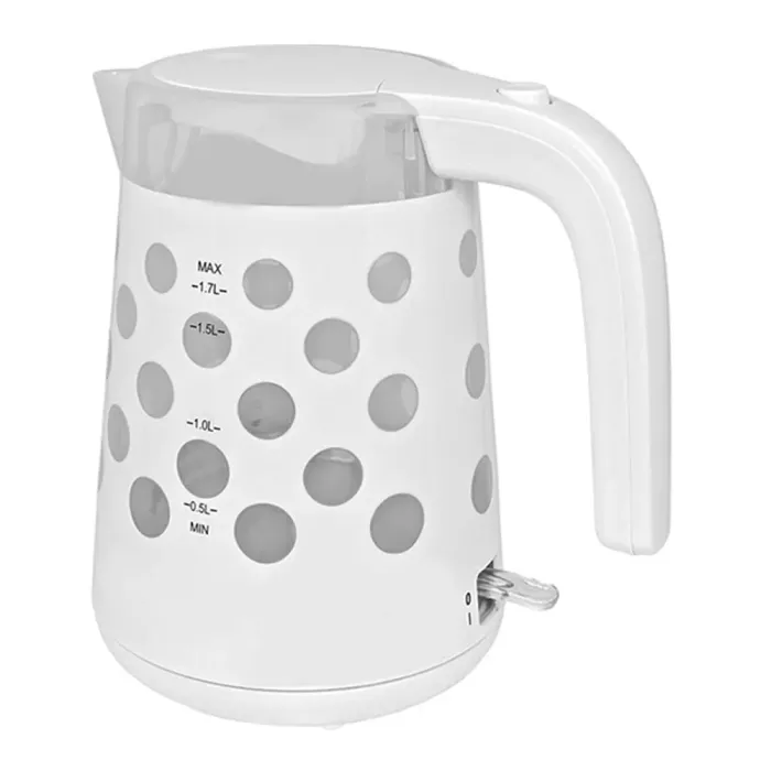 Електрочайник дисковий Sokany FK-1621 1.7л 1.85кВт Білий в горошок (FK1621) - зображення 8