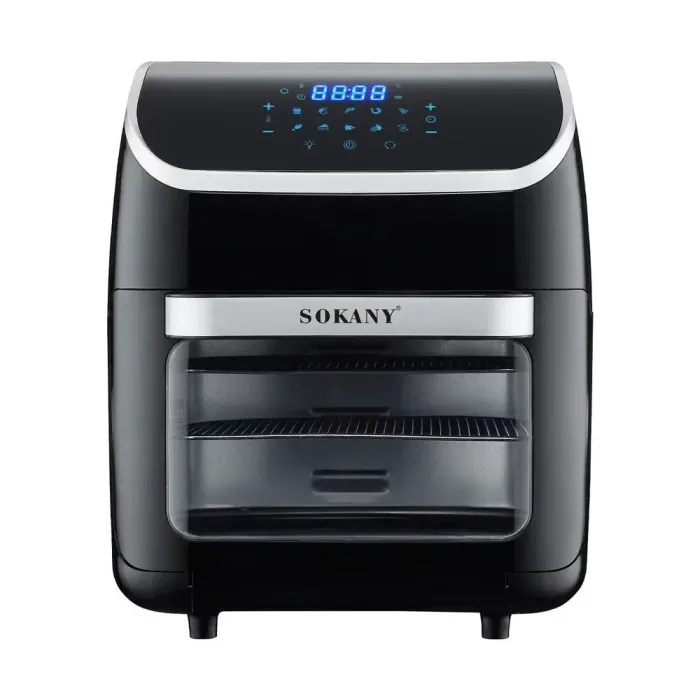 Аерофритюрниця електрична аерогриль 12 л 2500 Вт температура до 230 С захист від перегріву SOKANY SK-ZG-8039 (SKZG8039) - зображення 7