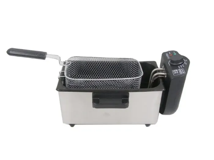 Фритюрниця електрична 3.5 л 2000 Вт температура від 190 С захист від перегріву SOKANY WJ-800 (WJ800) - зображення 2