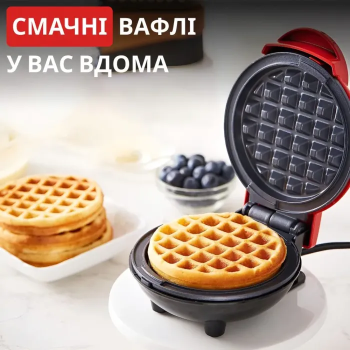 Вафельниця електрична 550 Вт антипригарне покриття Sokany SK-BBQ-840 (SKBBQ840) - зображення 3