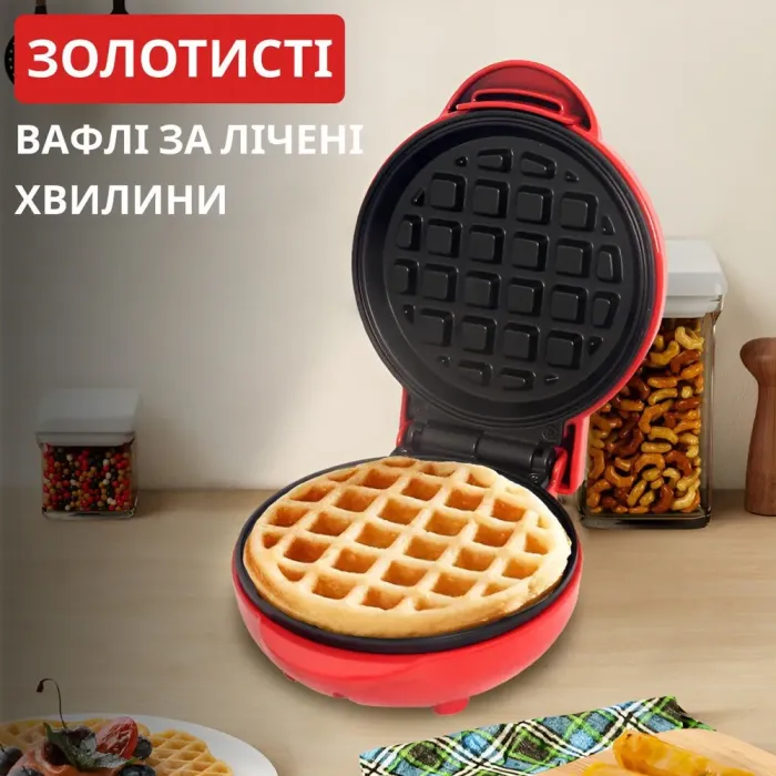 Вафельниця електрична 550 Вт антипригарне покриття Sokany SK-BBQ-840 (SKBBQ840) - зображення 6