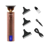 Тример професійний акумуляторний з 3 насадками та USB машинка для стрижки бездротова Sokany SK-LF-9939 (SKLF9939)