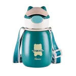 Термос дитячий з поїльником 500 мл термокружка з нержавіючої сталі до 12 годин Зелений (HPGM8860GR)