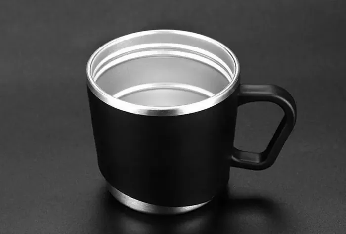 Термос с чашкой и ремешком 600 мл из нержавеющей стали тепло до 12 часов (HPGM80155B) - изображение 3